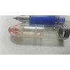 Sheaffer Fountain Pen Clear Transparent , Blue Red & Converter