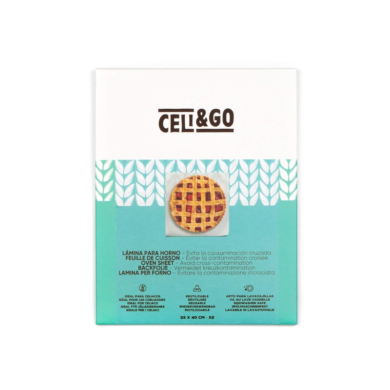 CELI&GO Oven Liner 2 Baking Mats Reusable Washable Non Stick