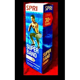 SPRI Super Band Heavy Resistance Workout /exercise Band (50lbs Resistance) 40”