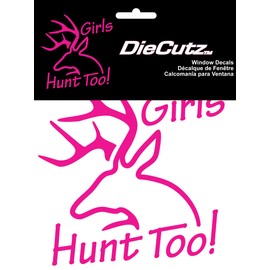 Chroma 003924 Die Cutz 'Girls Hunt Too' Decal