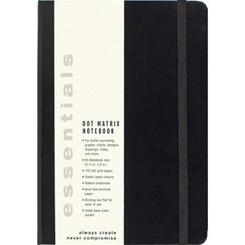 Essentials Dot Matrix Notebook, A5 size