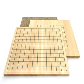 Go Board Hiba No. 5 9/13 Roadboards (Front 13 Roadboards, Back 9 Roadboards), Plum Shogo Board Store