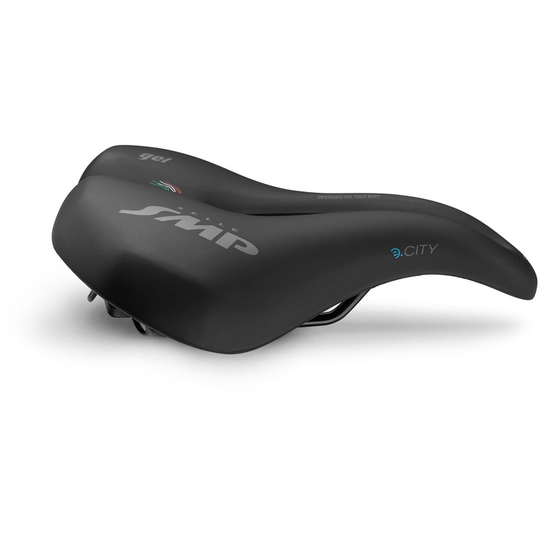 Smp Unisex - Adult E-City Gel Saddle, Selle, Multi-Colour, One