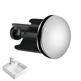 40mm Bath Plug Pop Up,Pop Up Sink Plug Replacement,Bathroom Sink Plugs,Universal Plug For Sinks,Sink Plug Replacement For Bathroom, Kitchen Sinks, Lavatory Sinks