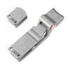 VOCOSTE Nail Clippers for Women Portable Gray Stainless Steel Nail