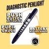 EMI Purple Aluminum LED Pupil Gauge Click Penlight – Medical