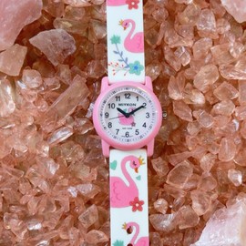 Miykon Kids Watches for Boys and Girls - Educational Gift for Kids Aged 3-15, Toddlers, Preschoolers, and Children - Easy to Read Analog Watch, Soft Resin Band, Japan Quartz, 100M Water Resistant