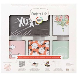 Project Life 380015 Kit Core Edition-Project 52-Rad (616 Piece), Multi-Coloured