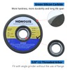 HONGUIS 3 Inch Green Silicon Carbide Grinding Stone Wheel,Flaring Cup