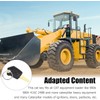 LYSAIMG10Pcs Keys for Cat 5P8500 Equipment,Suistable for Heavy Equipment 5P8500