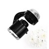 KICHOUSE 1pc Clip Microscope for Phone with Led Light Design