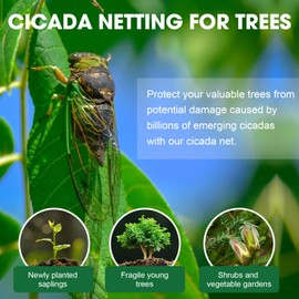 Garden Netting for Plants, Ultra Fine Mesh Plant Covers Netting for Vegetable, Fruit, Flower, Tree, Crop Protection, Raised Bed Greenhouse Row Cover, Bird Insect Barrier Screen Netting (10x33Ft)