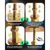 4 Pack House Floor Jacks, Adjustable Jack Post for Leveling,