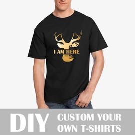 Tvinyl Warehouse Gold HTV Foil Heat Transfer Vinyl Roll 12" x 6FT for T-Shirt, Compatible with All Cutters