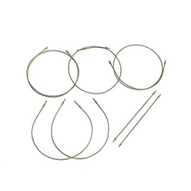 Stainless Steel Brake Line Kit. All Lines Cut To Length And Flared With Correct Fittings - Just Bend Them Into Place The Stop Shop SS-170