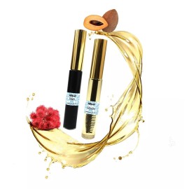 Natturall Pestañas Tratamiento Rimel Y Serum Con Aceite De Mamey *