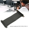 PCIE 4.0 X16 Riser Cable High Speed Flexible 90 Degree