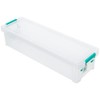 StoreStack 2.2 Litre Storage Box with lid W370xD110xH80mm Clear