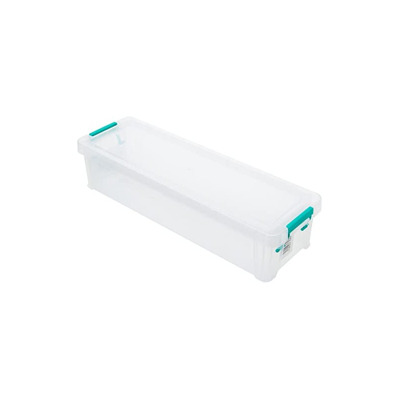 StoreStack 2.2 Litre Storage Box with lid W370xD110xH80mm Clear