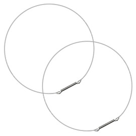 2W20017E Washer Front Panel Door Boot Spring Washer Accessory For LG and Kenmore Washing Machines Replaceable Replacement ACA32797401, ACA32390101, AP4436839 2-Pack