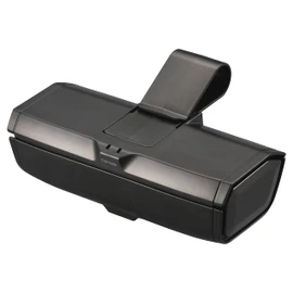 Carmate Car Sunglasses Storage Case Glasses Holder 【Large Size Compatible】 Black DZ574