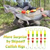 Skipaelf Catfish Rig Catfish Float Rigs,Catfishing Tackle Floats with Rattler