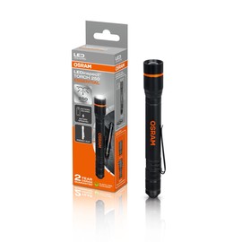 OSRAM LEDinspect Torch 250 Essential, Zoom Function, 250lm Brightness, 6500K, 3 Light Modes, LED Inspection Torch