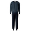 CALIDA Cotton Special Men's Cuffed Pyjamas 100% Cotton, Danube Blue