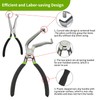 3PCS 37960 37980 Electrical Disconnect Pliers for Cars 60 Degree