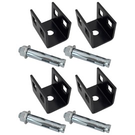 Mobile Home Concrete Slab Anchors with Expansion Bolt Set for Dry Concrete - Double Head Anchor (4 Pack)