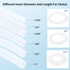 1/4"ID x 3/8"OD Silicone Tubing, 3 Feet - Flexible Food