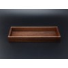 Pen Tray, Wood, Black Walnut, Large