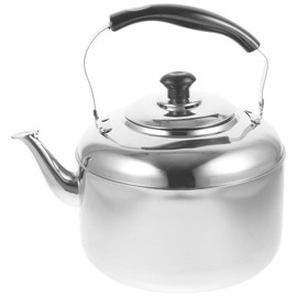 YARNOW 5. 5L Whistling Kettle Stainless Steel Whistling Tea Kettle Whistling Kettle Kettle Tea Pot Coffee Pot for Induction Cookers Gas Hobs All Hobs Silver