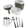 normani German Army Dinnerware Set Bundeswehr Cutlery + BW Aluminium