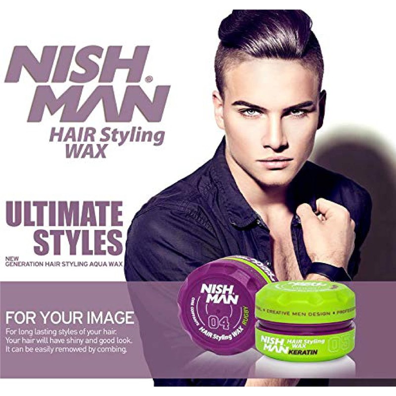 Nishman Hair Styling Series (Rugby 04, 150ml)