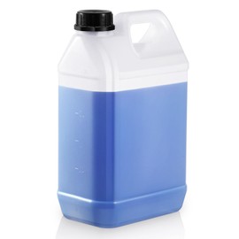 Ziliny 1 Pcs 1 Gallon Plastic Jug with Lids Square Empty Storage Containers Plastic Jar Containers for Water Sauces Soaps Detergents Liquids Cleaning Solutions(Translucent Color)