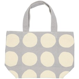 Friendshill JW-497-138 Mini Tote Bag, Sorbet, Gray, 7.9 x 11.8 inches (20 x 30 cm), Lunch Bag, For Walking