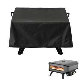 Pizza Oven Cover for Cozze 90349 13 Inch Gas Pizza Oven, Grill Cover Weatherproof Dustproof, 420D Oxford Fabric, Double Buckle Pull Cord, Robust Durable Pizza Oven Accessories 58 x 58 x 28 cm