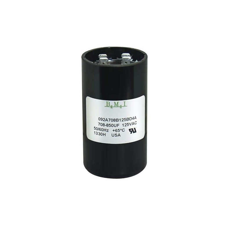 708-850 uF x 110/125 VAC - Mars 11028 Start Capacitor