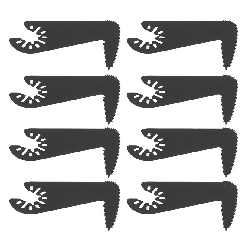 10Pcs Oscillating Saw Blade Sickle Shape High Speed Steel Multitool