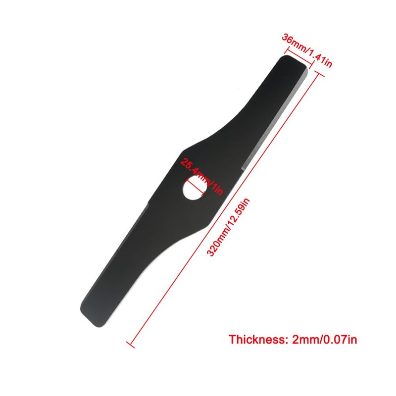 Brush Cutter Blade, 25.4mm Dia, Universal Mulching Blade, Gardenging Edging
