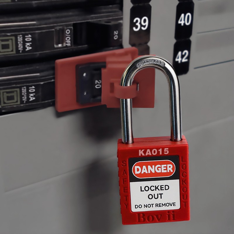 Boviisky Lockout Tagout Locks Sets, 10 Yellow Lockout Tagout Safety
