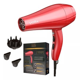 GA.MA Italy Secadora Cabello Profesional Volta Motor Ac Iones Turmalina Color Rojo