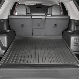 Premium Cargo Liner for Toyota 4Runner Behind 2nd Row 2010-2024 - 100% Protection - Custom Fit Car Trunk Mat - Easy-to-Wash & All-Season Black Cargo Mat - 3D Shaped Laser Measured Trunk Liners