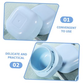 OHPHCALL 4pcs Refillable Cosmetic Cream Jars Travel Containers for Skin Care Products Versatile and Stylish Lids