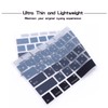 HRH Korean Language Keyboard Cover Skin,Silicone Keyboard Cover Protector for