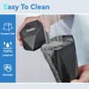 SINSEN Car Trash Can, Garbage Bin Mini Trashcan, Interior Automotive
