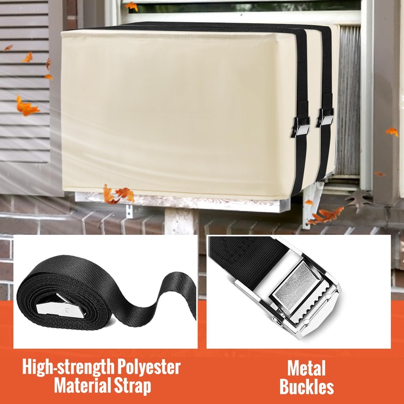 Window Air Conditioner Covers for Outside Unit to Protect AC