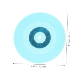 ULTECHNOVO 4pcs Charming Vinyl Record Fridge Magnets Unique Retro Kitchen Decor Sturdy Whiteboard Magnet Holders for Locker Decorations and Refrigerator Aesthetic