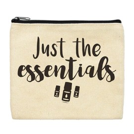 Travel Makeup Bag Just The Essentials Makeup Oils Trendy Makeup Bag 2-Pack Makeup Bags